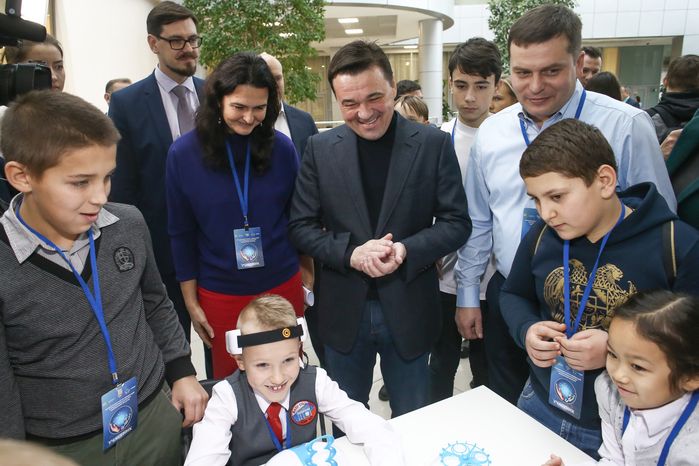 Открытие Кубка Губернатора Московской области по робототехнике «Рубикон».