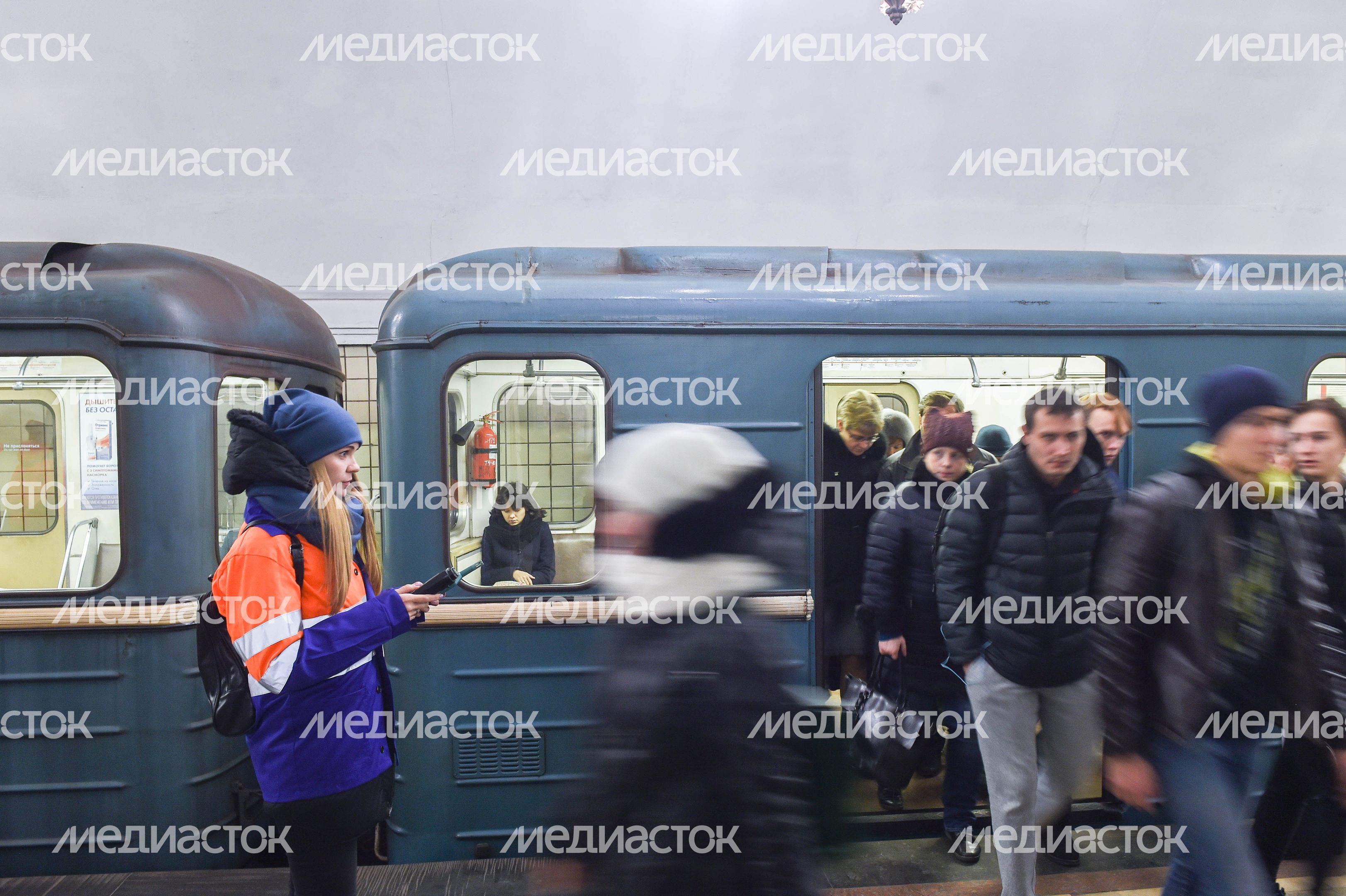 Проверка воздуха в Московском метрополитене