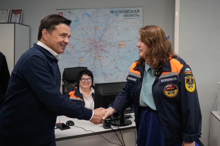 Андрей Воробьев проверил работу МОС АВС в Орехово-Зуеве