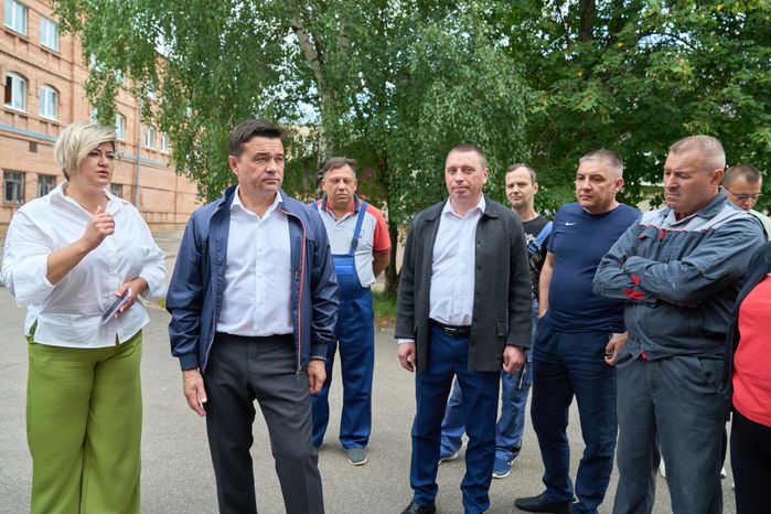 Оперативный штаб с участием Губернатора Подмосковья на месте ЧП в Сергиевом Посаде