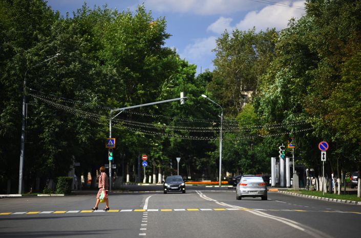 Пешеходный переход на улице Ленина в Реутове