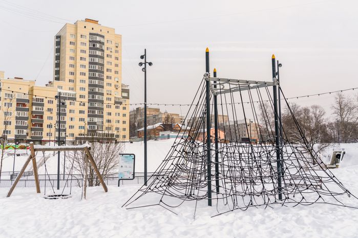 Набережная реки Теребенки в Чехове