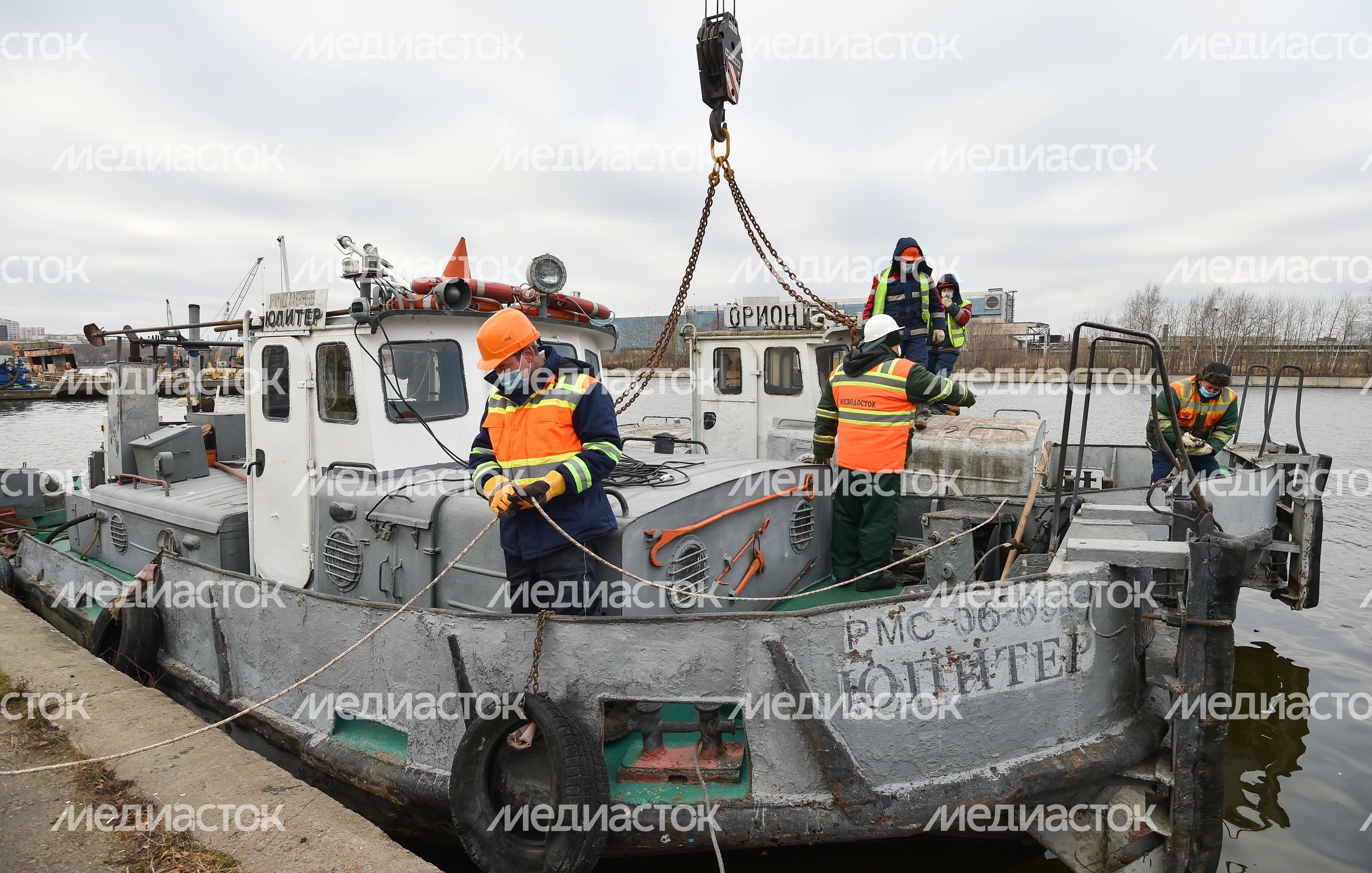 Закрытие сезона навигации в Москве