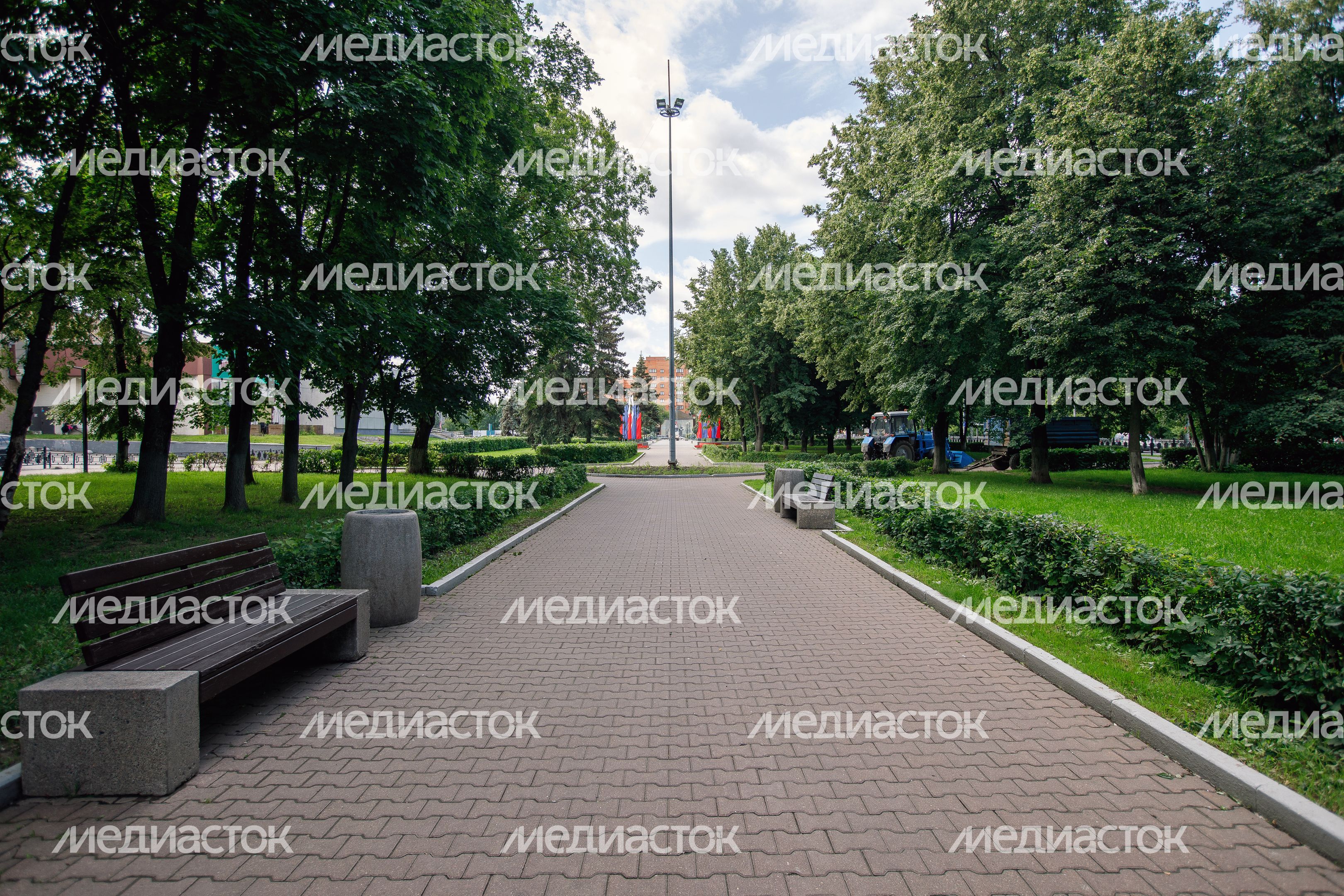 Аллея 30-летия Победы в Великой Отечественной войне в Домодедово