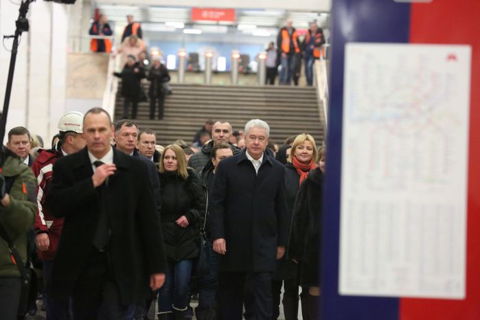 Открытие станции метро «Саларьево» в Москве