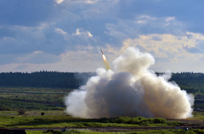 Международный военно-технический форум «Армия-2015». Динамический показ