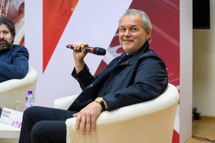 Скрипач Вадим Репин на открытии VIII Фестиваля классической музыки «Лето. Музыка. Музей» в Истре