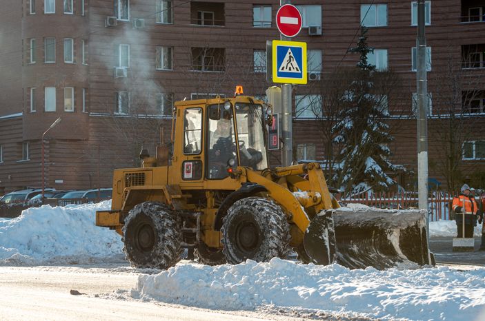 Зима в Москве