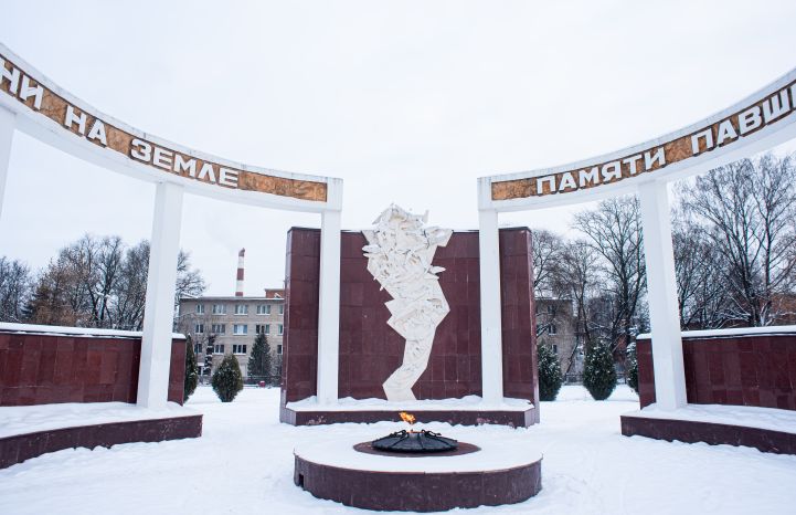 Зимние виды города Щелково