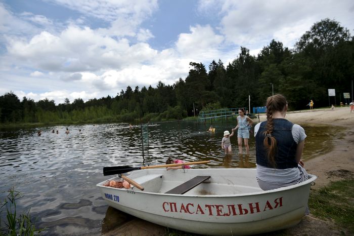 Пляж в Зеленограде