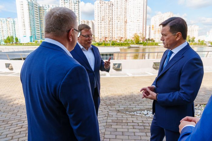 Встреча Андрея Воробьева с кандидатами в губернаторы
