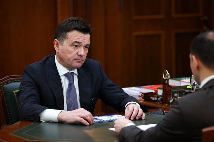 Губернатор провел рабочую встречу с главой Раменского г.о.