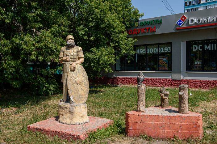 Летние виды скульптур в Раменском