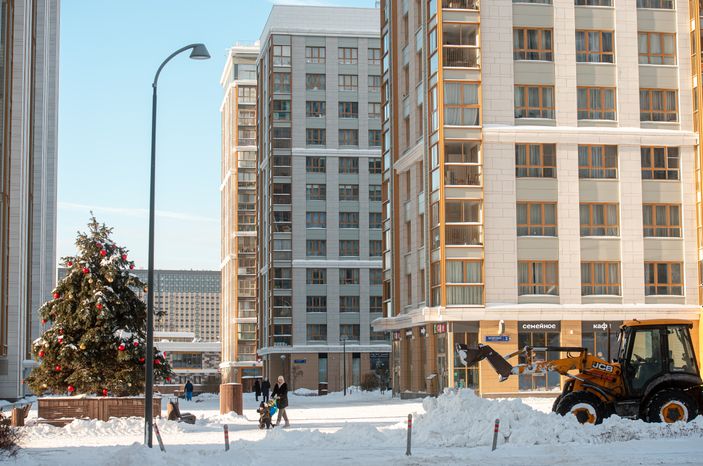 Зима в Москве