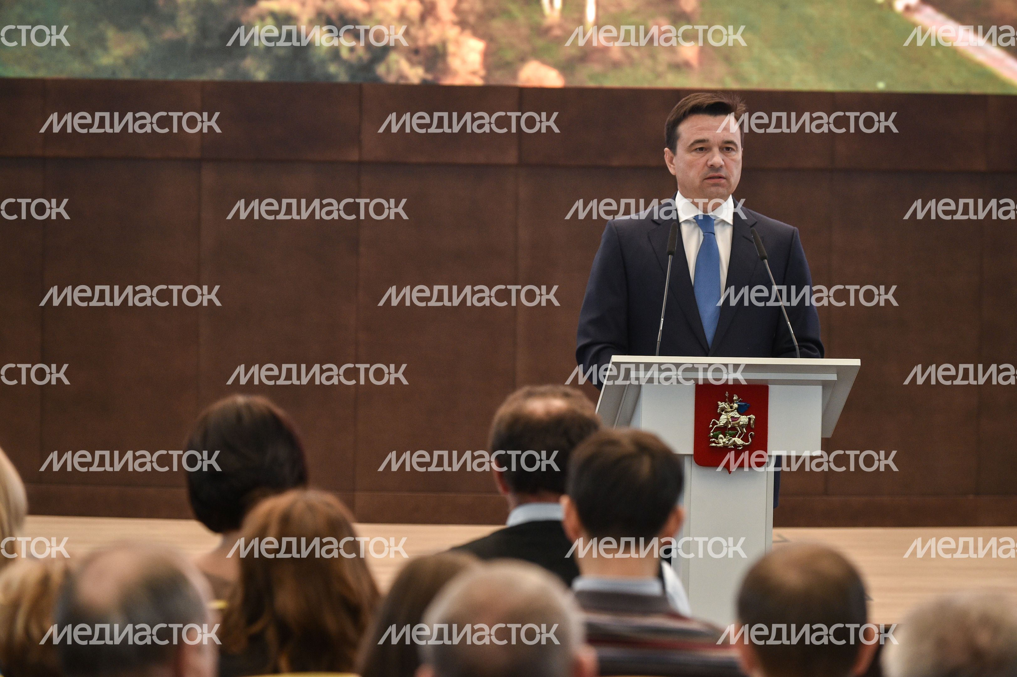 Награждение работников дорожного хозяйства губернатором МО