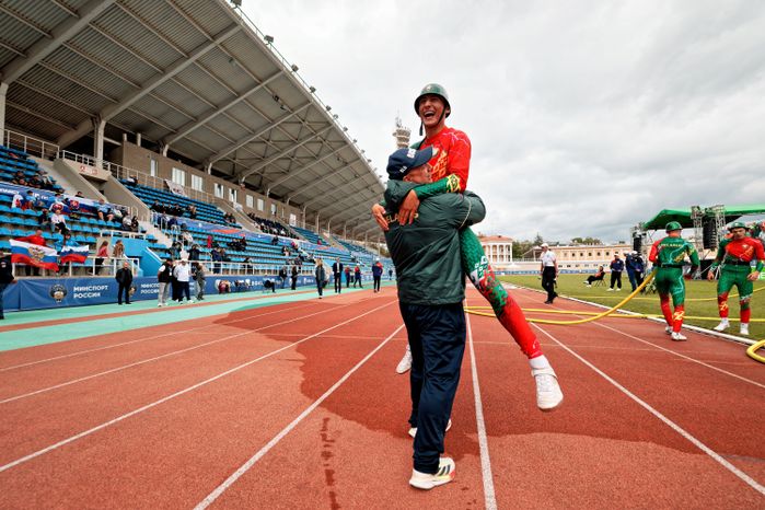 Юношеская сборная Беларуси победила в общем зачете на XI Чемпионате мира по пожарно-спасательному спорту