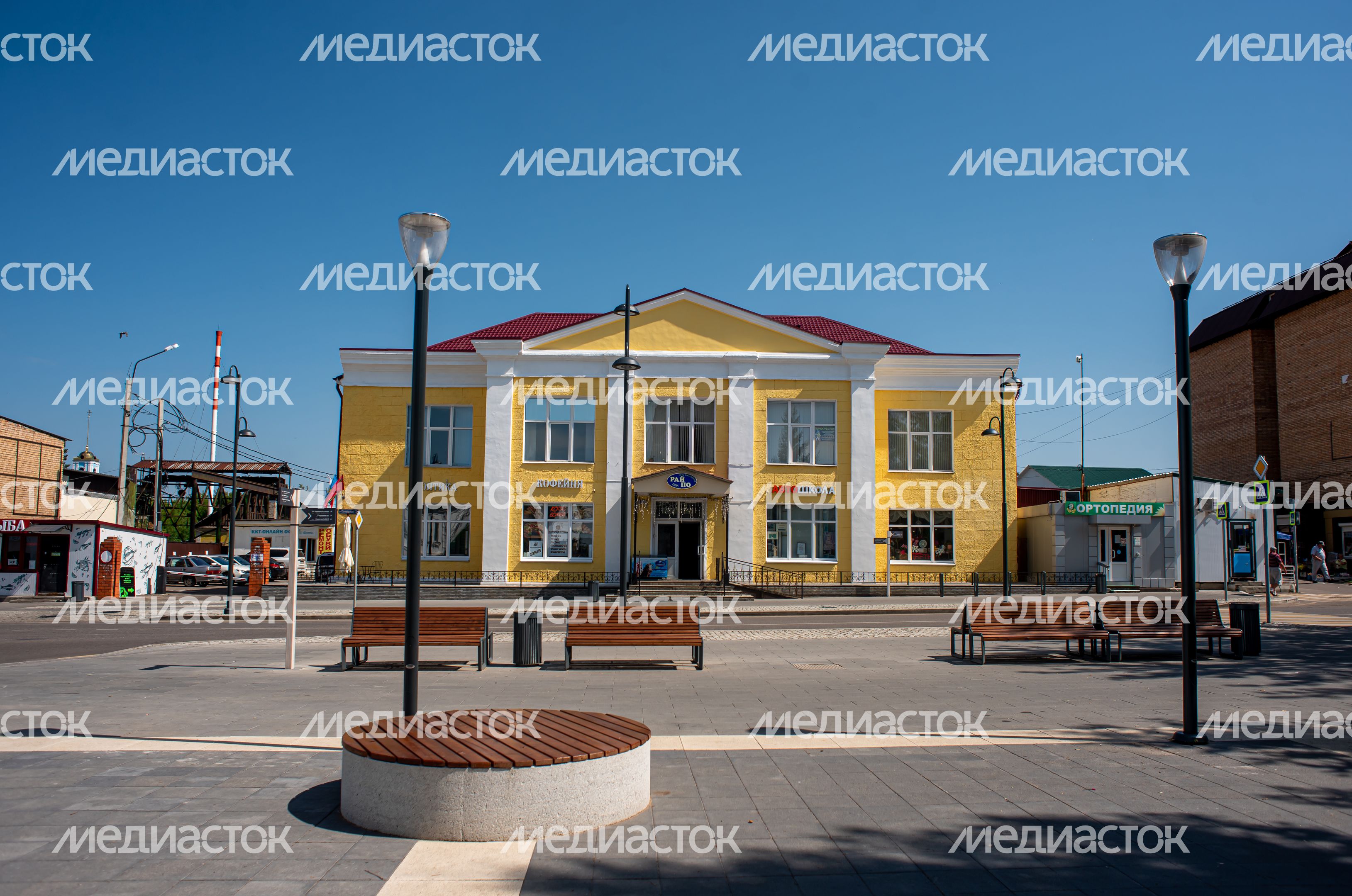 Летние виды города Кашира