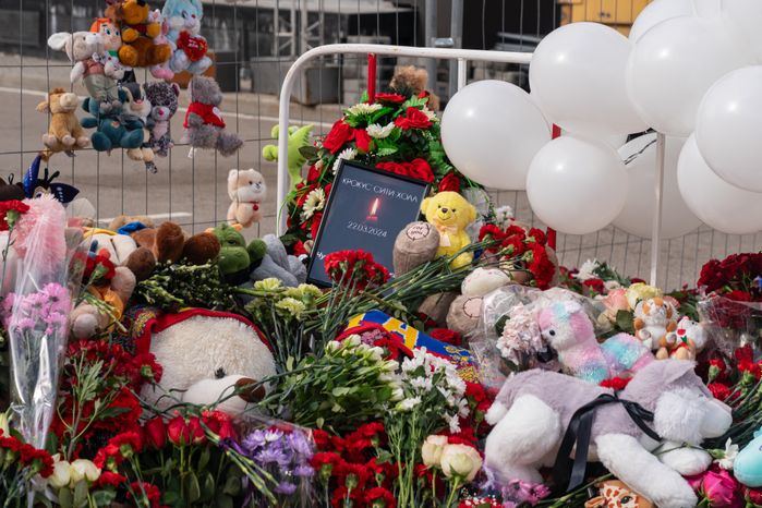 Мемориал памяти погибших в «Крокус Сити Холле» в Красногорске