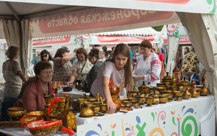 Фестиваль славянской культуры «Русское поле» в Коломенском