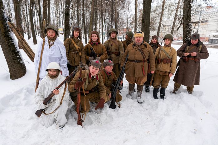 Военно-историческая реконструкция "Бои под Клином"