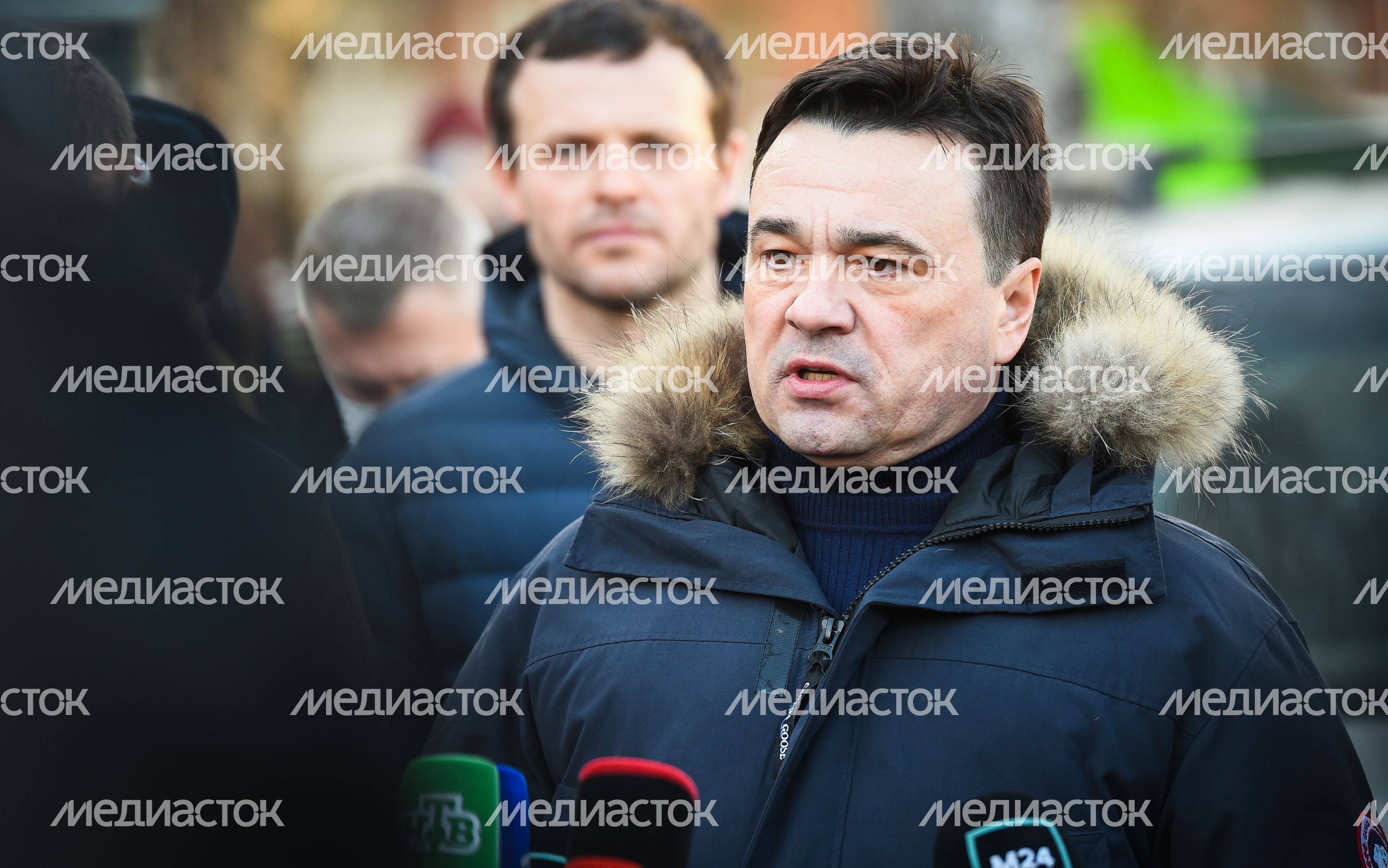 Кадры с места взрыва газа в многоквартирном доме в Орехово-Зуеве