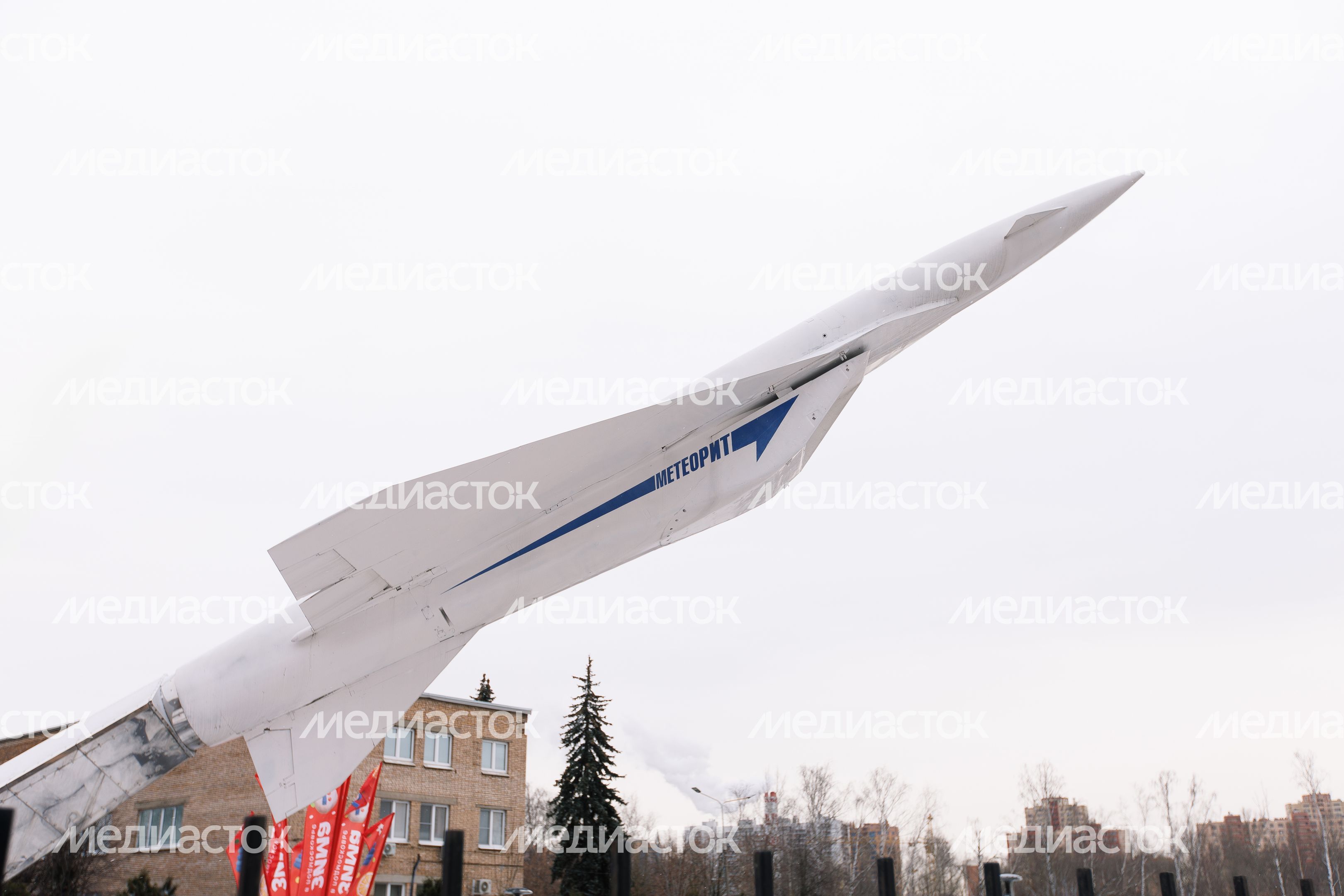 Памятник «Крылатая ракета Метеорит» в Реутове