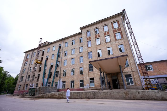 Капремонт хирургического корпуса Подольской областной больницы