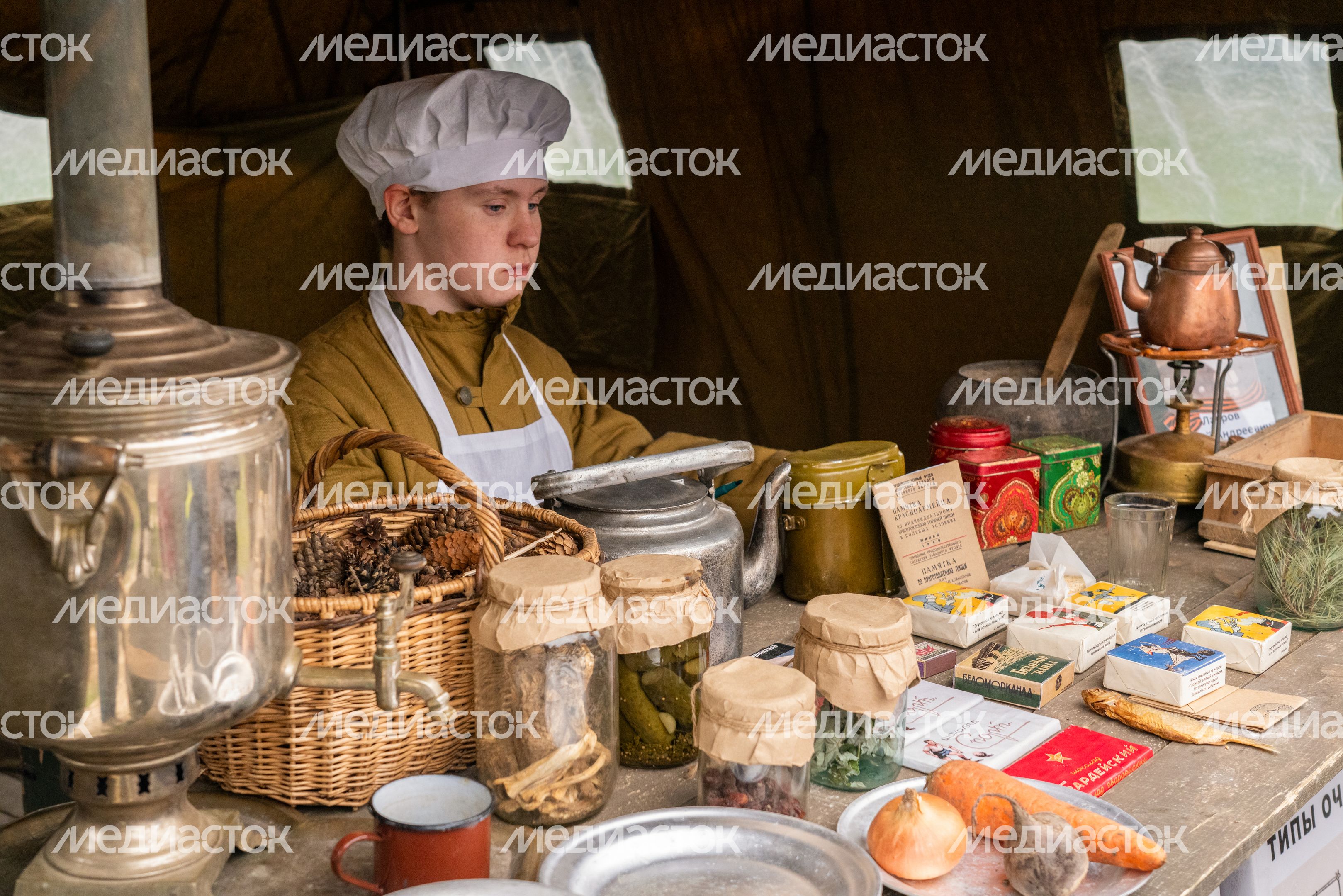 Военно-историческая реконструкция «Штурм Кенигсберга» в День Победы в парке «Патриот» Одинцовского округа