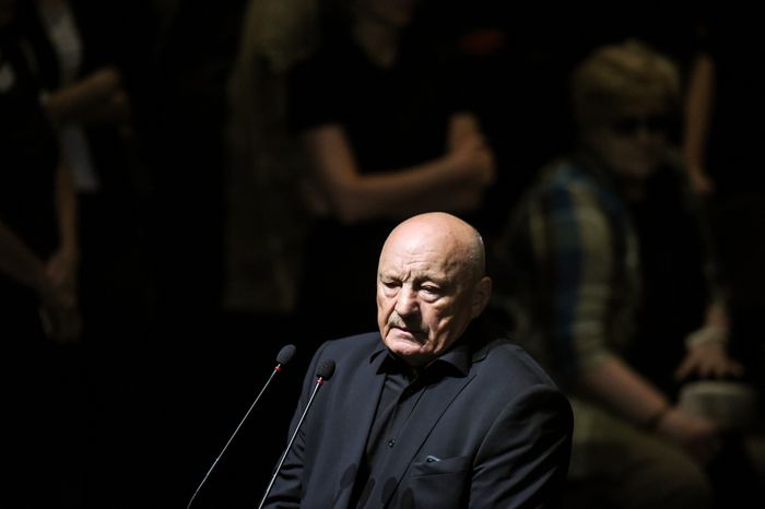 Церемония прощания с актером Дмитрием Брусникиным в Москве