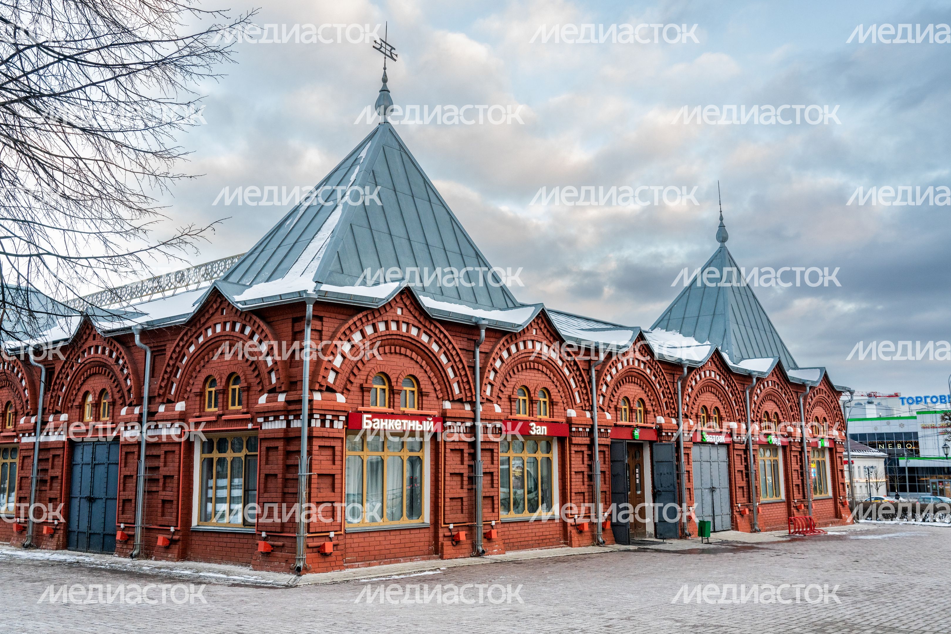 Торговые ряды в городе Клин Торговые ряды в городе Клин