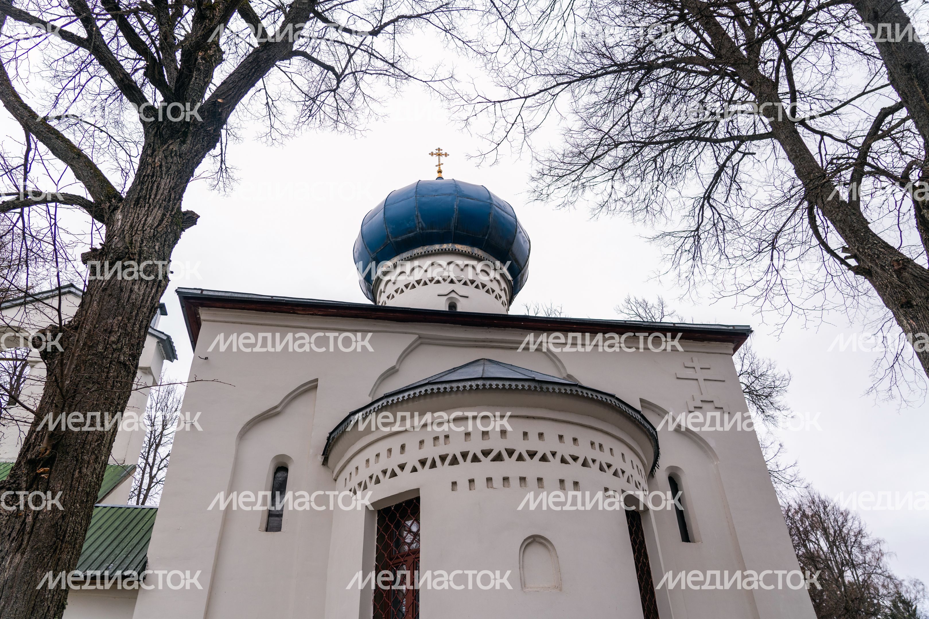 Церковь Олега Брянского в деревне Осташево Волоколамского округа