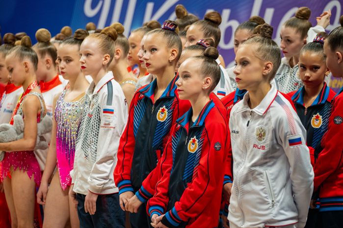 Всероссийские соревнования по художественной гимнастике «Школьная лига России» в Одинцово