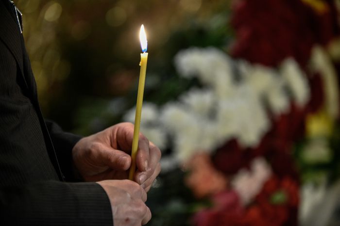 Отпевание Валерия Халилова