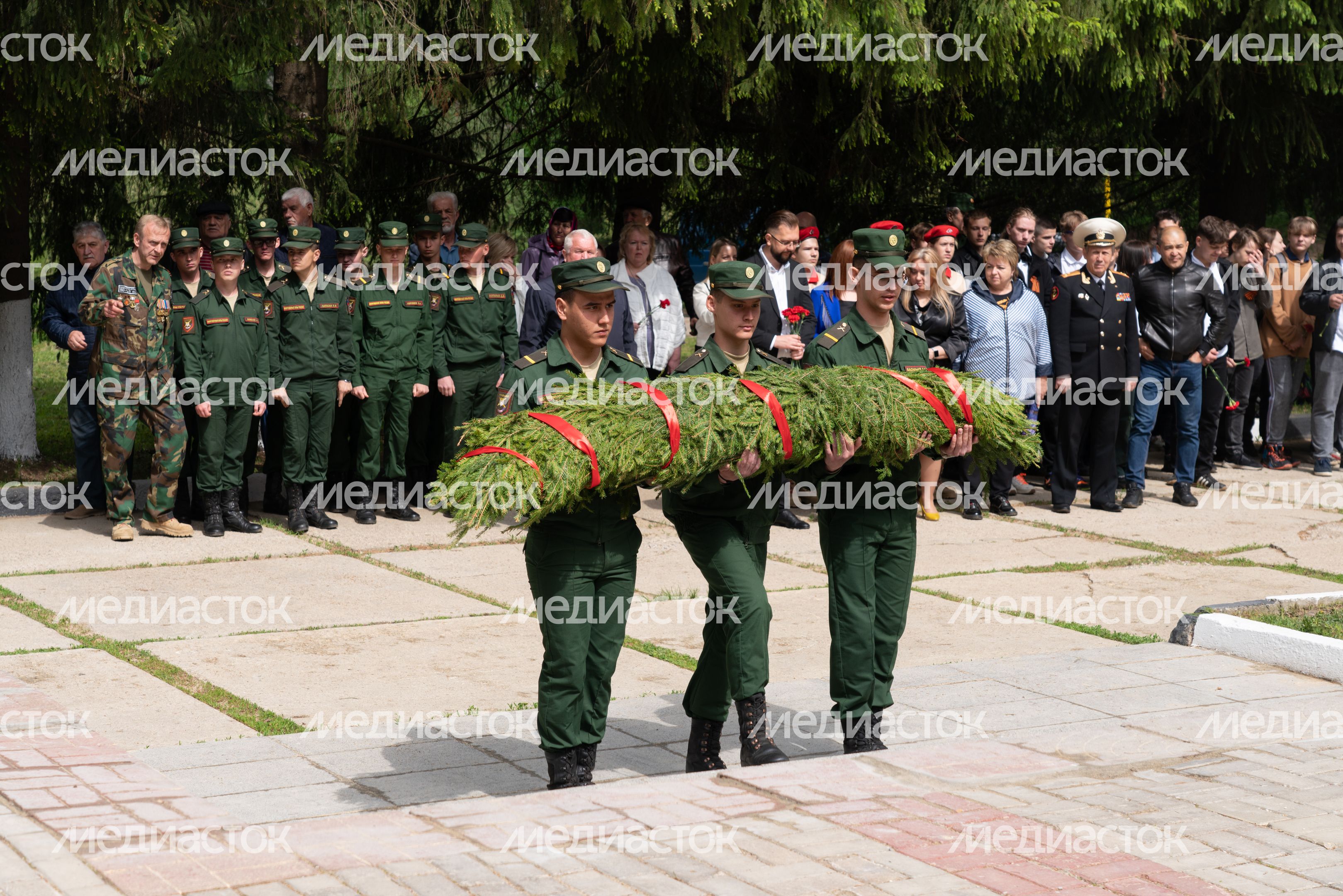 Мемориал латышской дивизии. Перезахоронение бойцов ВОВ