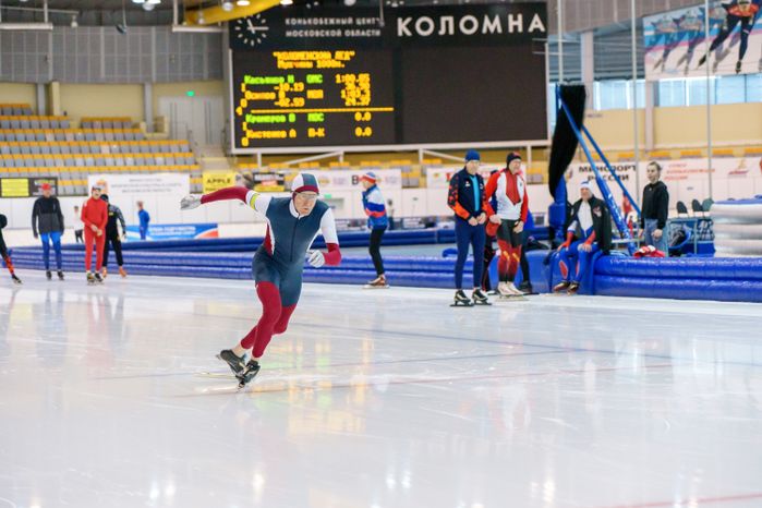 Всероссийские соревнования по конькобежному спорту "Коломенский лед" в Коломне