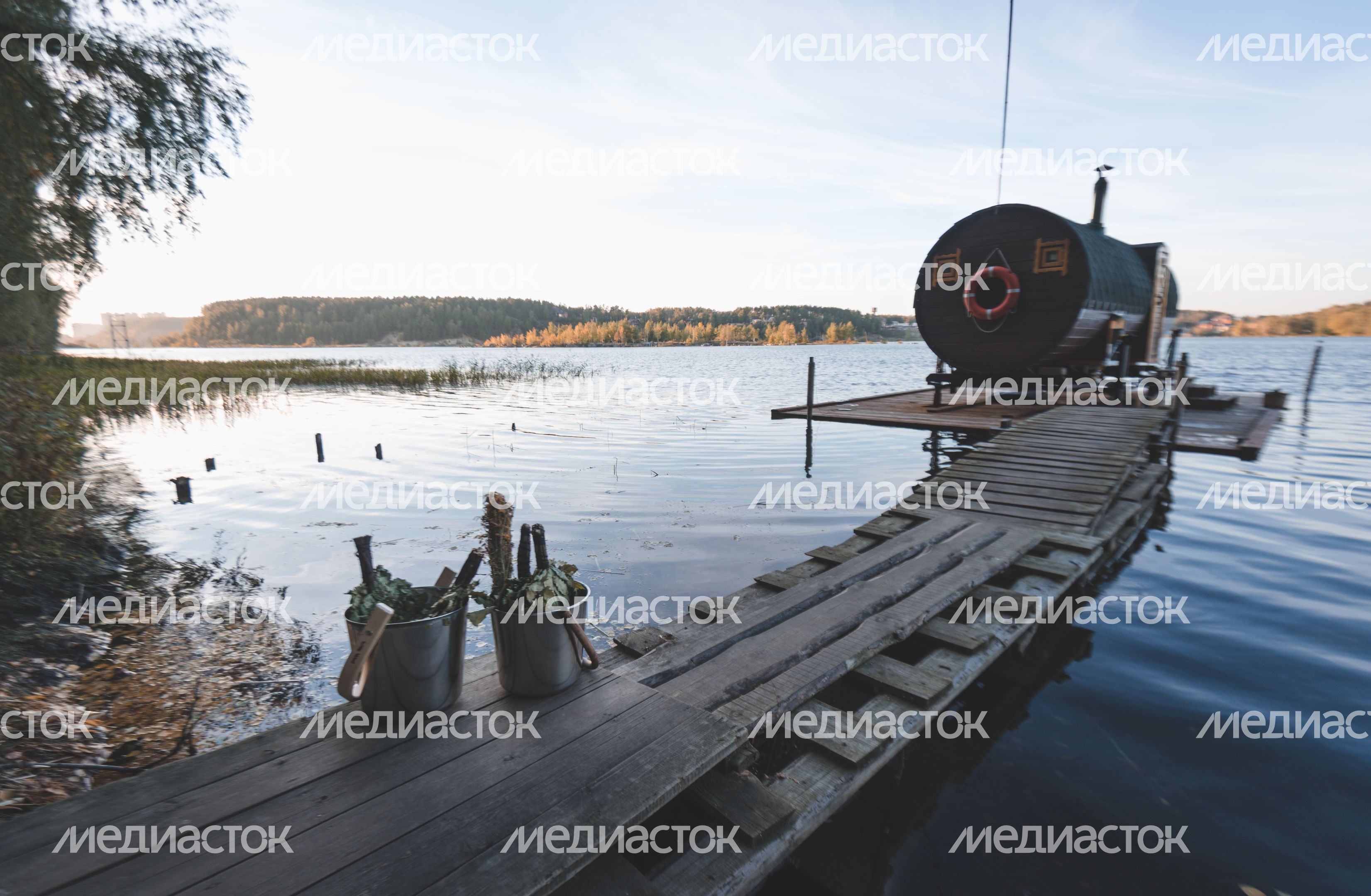 Осенние бани в Подмосковье
