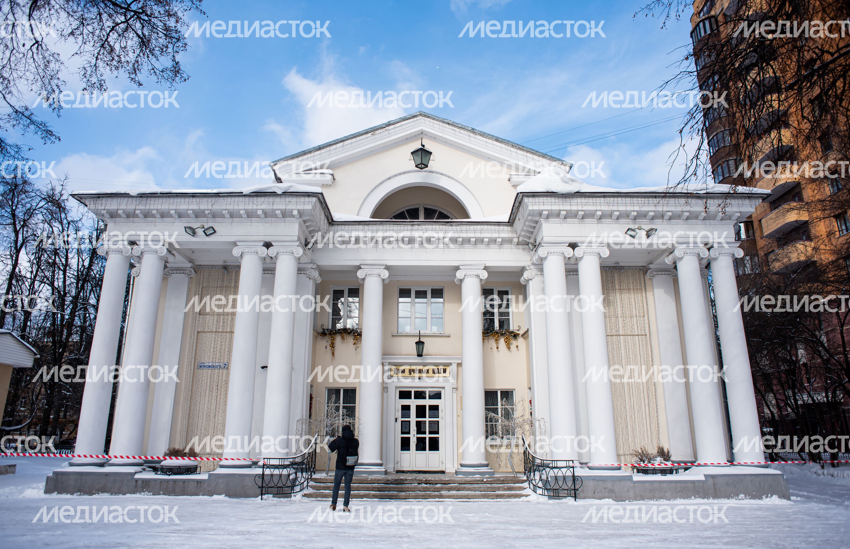 Зимние виды города Жуковский