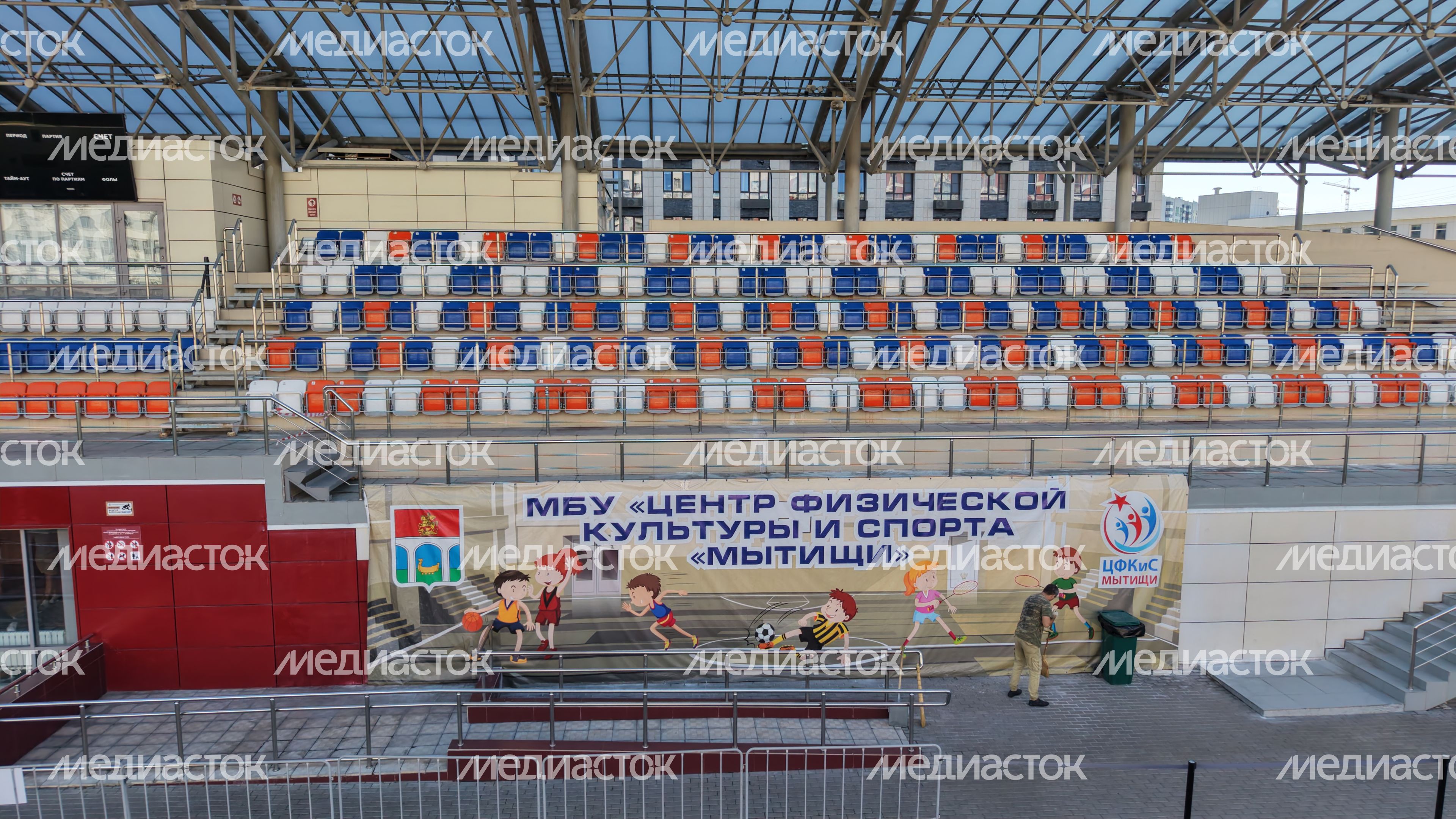 День физкультурника на стадионе им. Д. Аленичева в Мытищах День физкультурника на стадионе им. Д. Аленичева в Мытищах