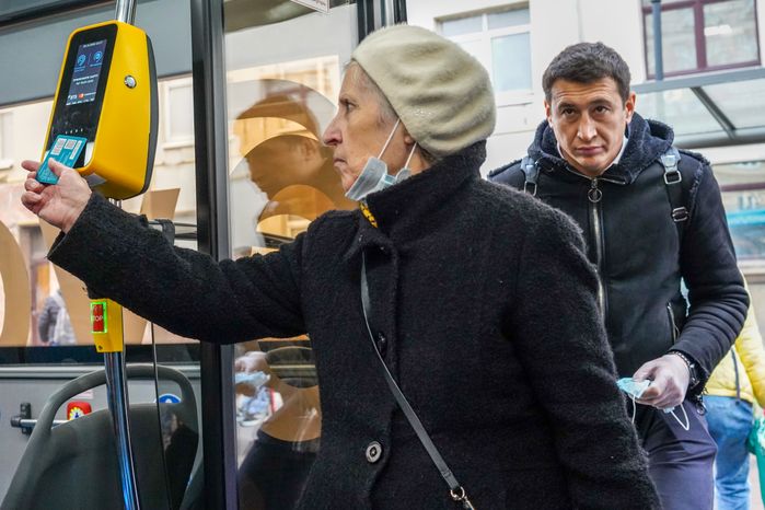 Общественный транспорт в Москве