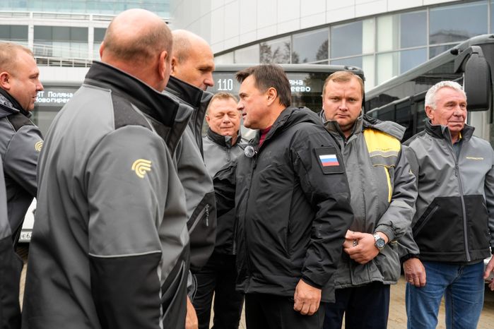 Андрей Воробьев передал партию новых автобусов округам Подмосковья