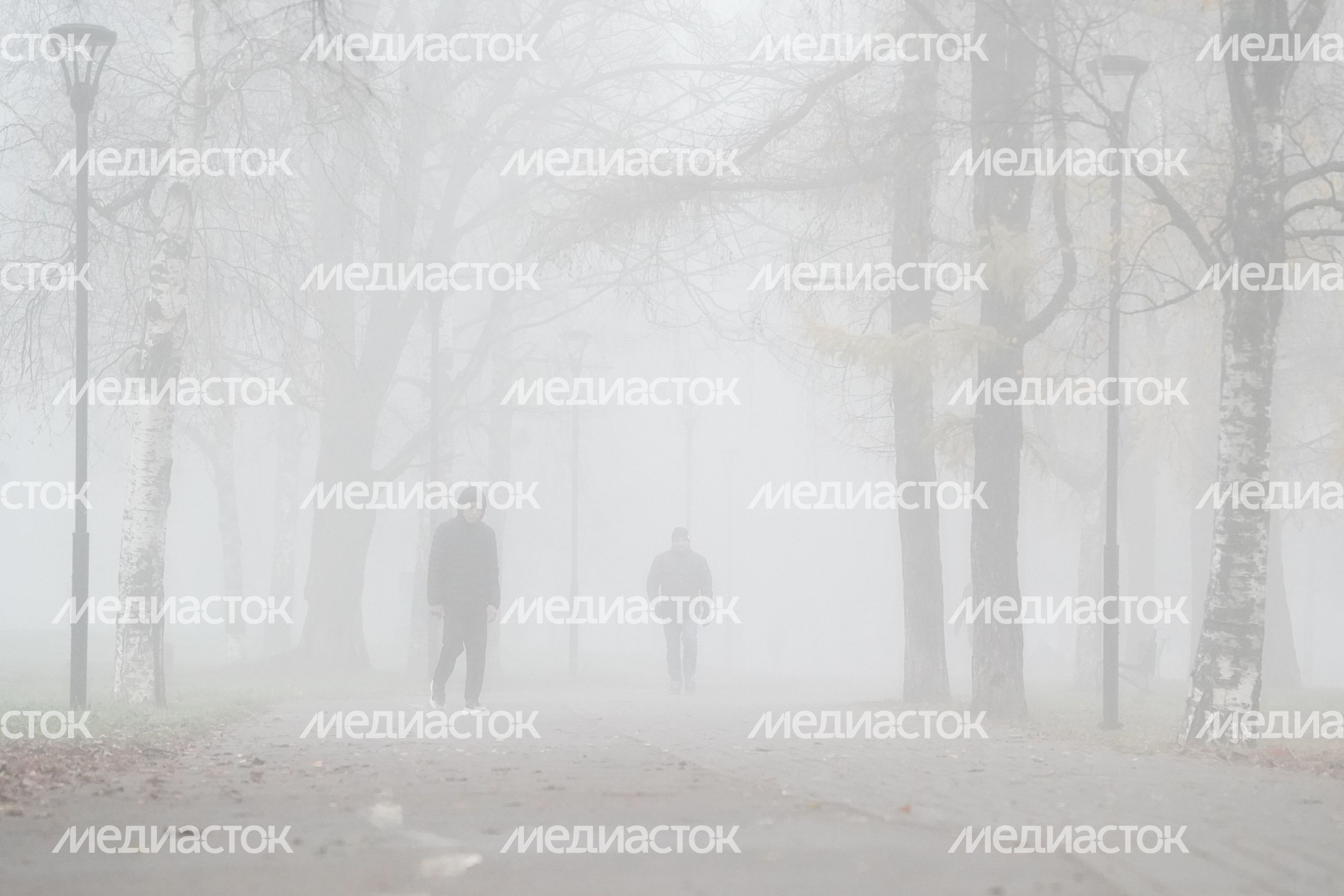 Аномальный туман в Москве