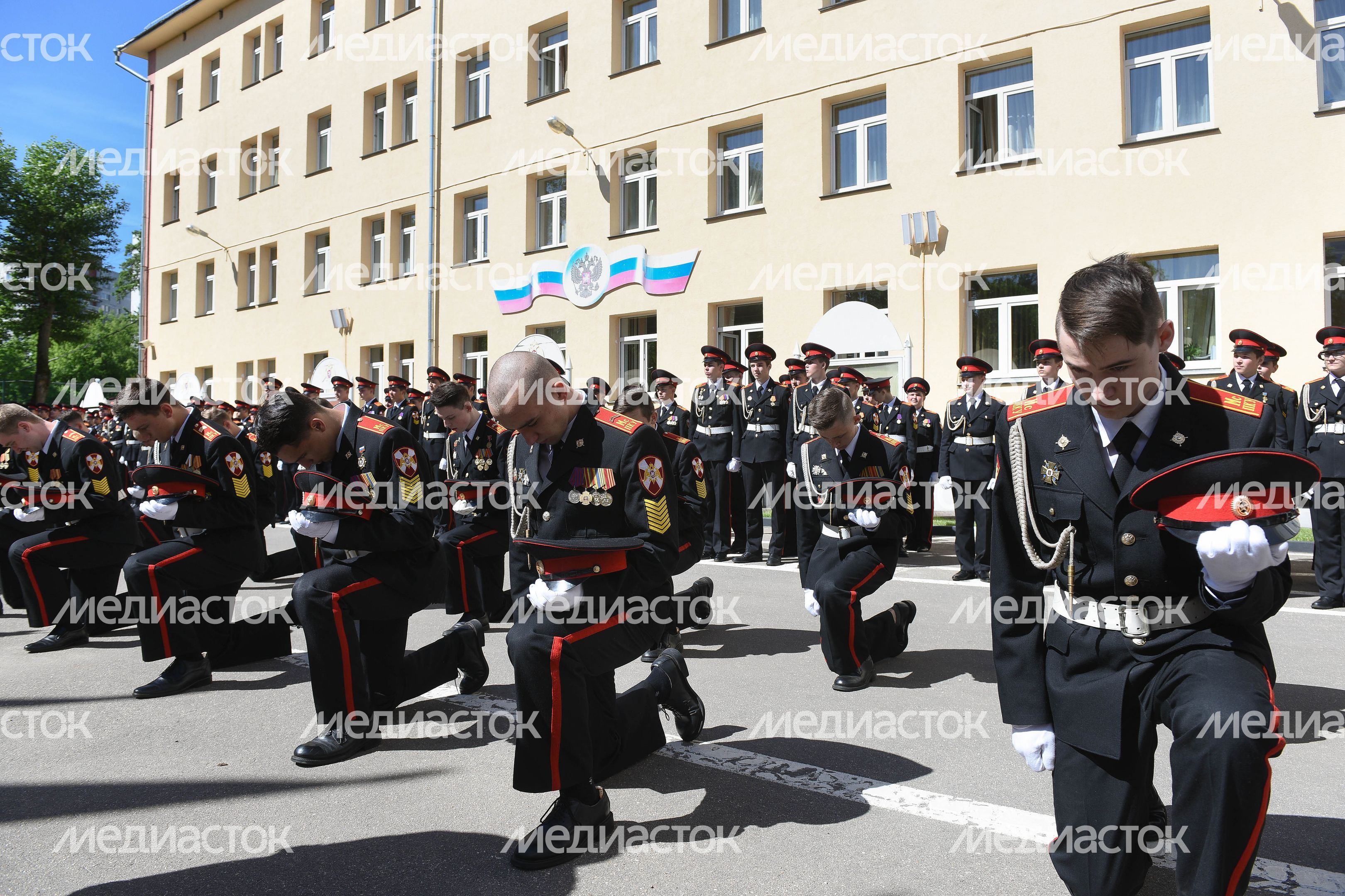 Последний звонок в Московском президентском кадетском училище имени М.А. Шолохова, 1 часть