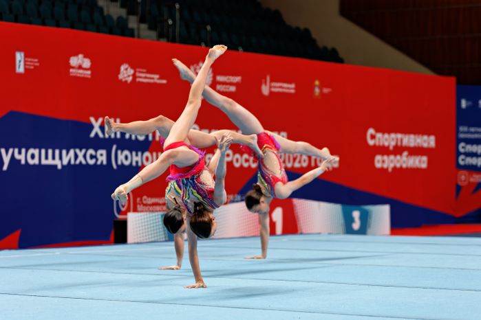 XIII Летняя Спартакиада учащихся России по спортивной аэробике акробатике в Одинцово