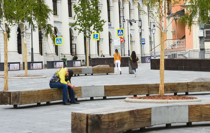 Повседневная жизнь в Москве в период цветения