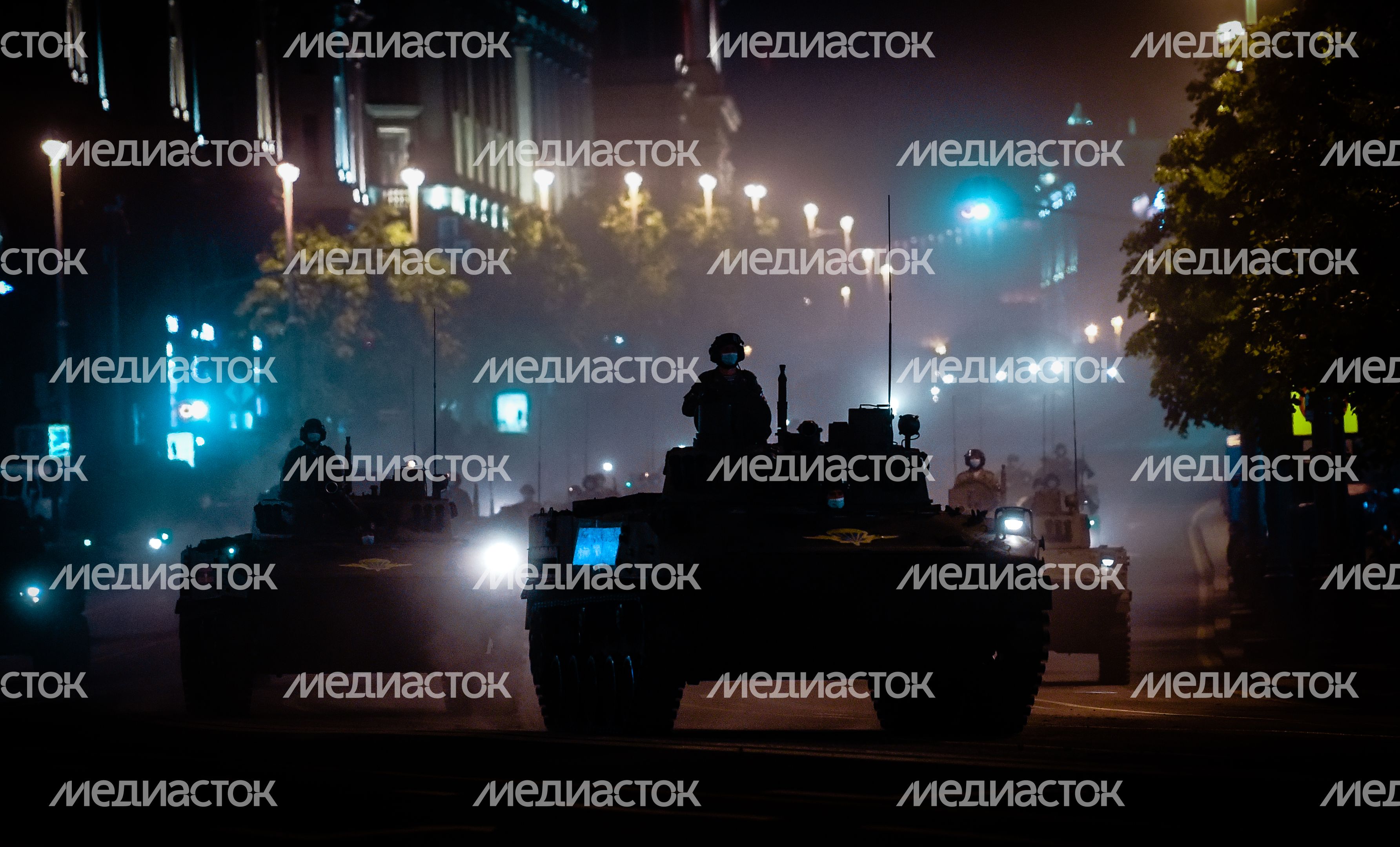 Вторая репетиция парада Победы в Москве
