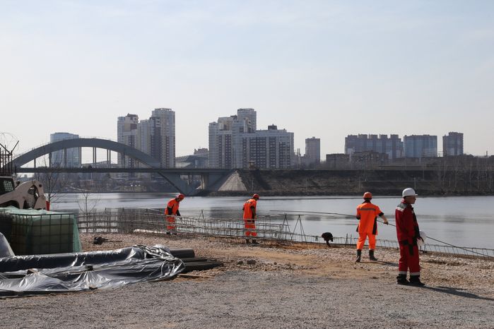Благоустройство набережной канала им. Москвы в Химках