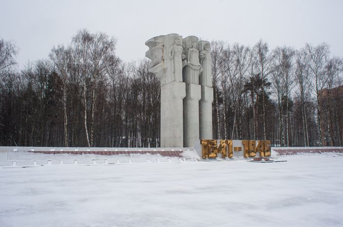 Зимние виды города Королёв