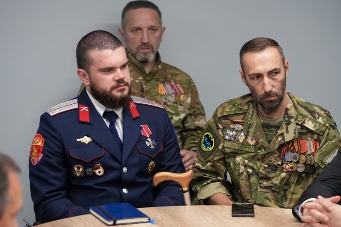 Встреча с участниками СВО - победителями предварительного голосования "Единой России"