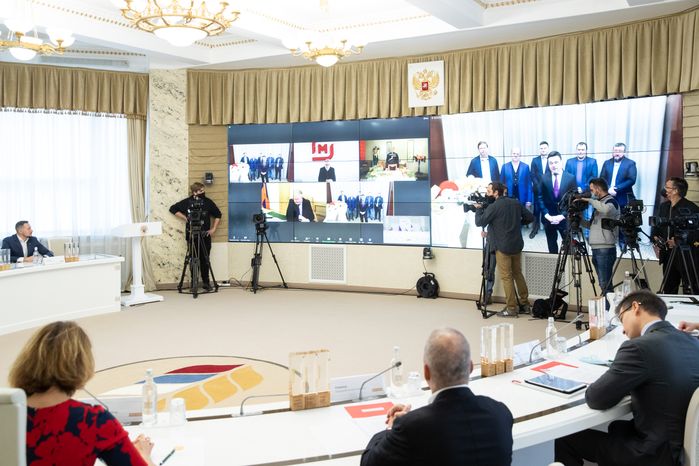 Церемония подведения итогов Первого национального конкурса региональных брендов продуктов питания «Вкусы России»