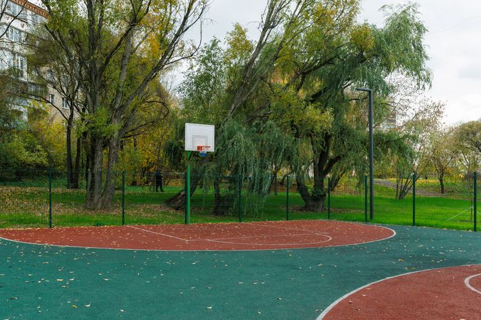 Сквер им. Б.К. Громцева после благоустройства в Дзержинском